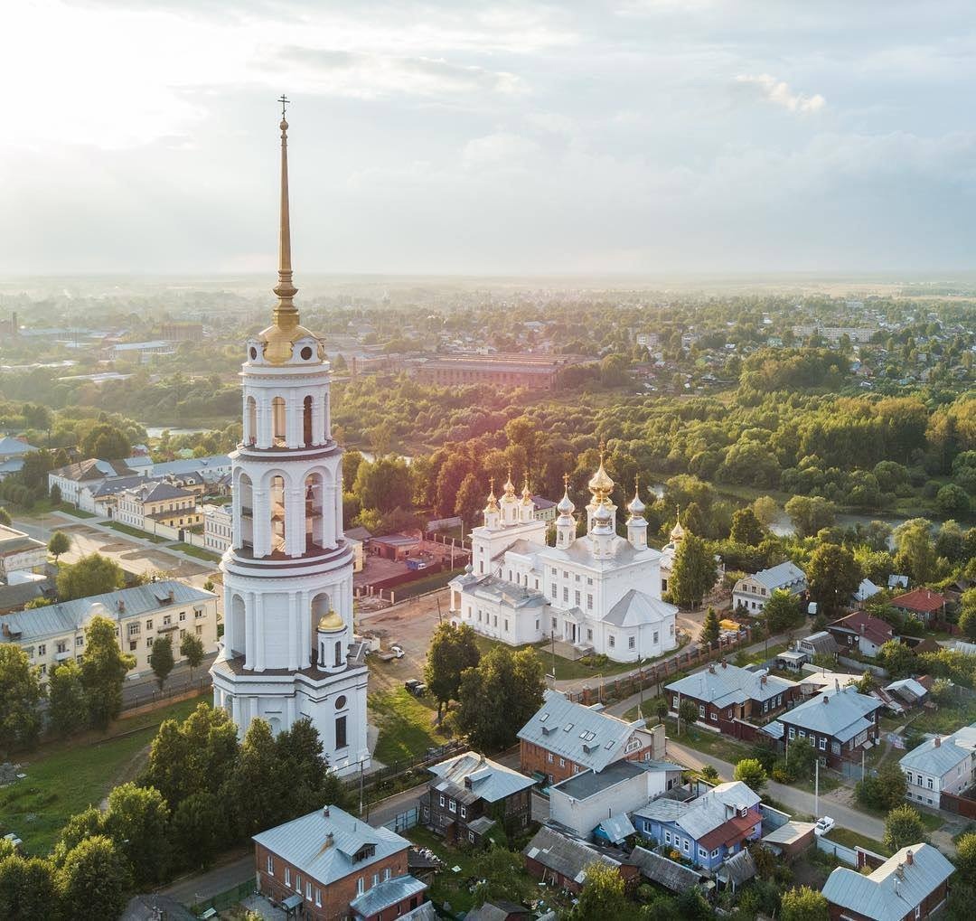 Колокольня в Шуе Ивановской области